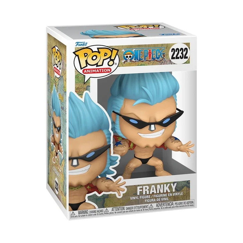 One Piece POP! Animation Vinyl Figure Franky (Refresh) 9 cm